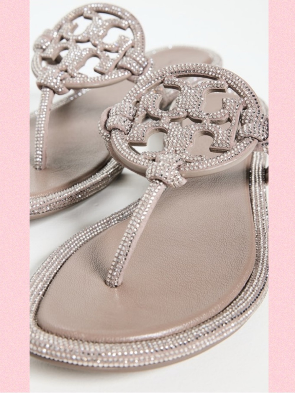 Miller Pave Knotted Sandal